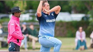 Sports News | Argentina's Hernan Fennell Completes Double Hat-trick Against Cayman Islands in ICC Men's T20 World Cup Sub Regional Americas Qualifier Clash