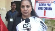India News | Telangana Govt Trying to Give Musi Land to Real Estate Developers: K Kavitha Attacks CM Reddy over Beautification Project