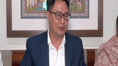 India News | I Am First Buddhist to Become Law Minister After Ambedkar: Kiren Rijiju