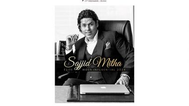 Business News | Sajjid Mitha Honored at ELITE Most Influential Indians 2024