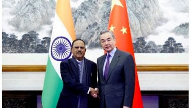 World News | India-China Discuss Measures to Maintain Peace on Border at 23rd Special Representatives Meet