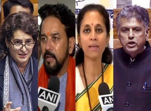 India News | Priyanka Gandhi, Bansuri Swaraj, Supriya Sule Slated to Be Members of JPC on 'One Nation, One Election'