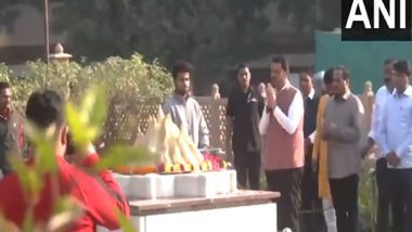 India News | Maharashtra CM, Deputy CM Visit Smruti Mandir in Nagpur