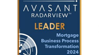 Business News | Firstsource Recognized as a 'Leader' in Avasant's Mortgage Business Process Transformation 2024 RadarView™