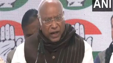 India News | Mallikarjun Kharge Files Privilege Notice Against Amit Shah over Ambedkar Remark