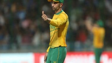 Sports News | Keshav Maharaj Ruled out of Ongoing ODI Series Against Pakistan After Suffering Left Abductor Strain