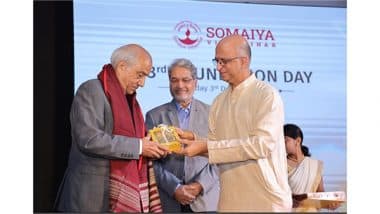 Business News | Somaiya Vidyavihar Celebrates 83 Years of Educational Excellence