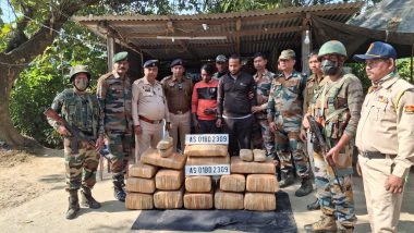 India News | Tripura: Assam Rifles and Ambassa Police Seize Marijuana Worth Rs 85 Lakh