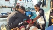 India News | Indian Coast Guard Rescues Fisherman Injured at Sea