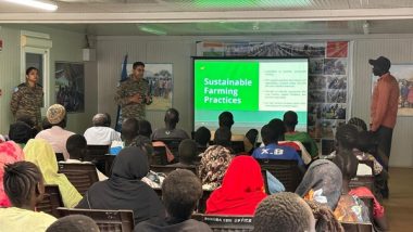 World News | Indian Troops Hold Agriculture Awareness Programme in Sudan's Disputed Abyei