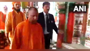 India News | Uttar Pradesh: CM Yogi Adityanath Attends Panchnarayan Mahayagna in Ayodhya