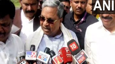 India News | BJP Supporting Use of Derogatory Language Towards Women: Siddaramaiah on CT Ravi Arrest Controversy