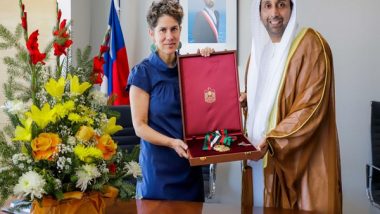 World News | UAE President Confers Zayed Second Medal on Minister of Environment of Chile