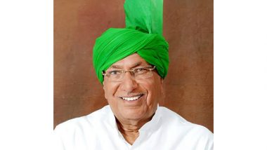 India News | Leaders Across Political Spectrum Condole Demise of Former Haryana CM Prakash Chautala