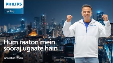 Business News | Signify Celebrates a Record-breaking Success for Its Latest Campaign 'Hum Raaton Mein Sooraj Ugaate Hain' Starring Rahul Dravid