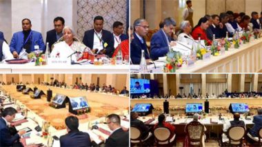 Business News | Nirmala Sitharaman Chairs Pre-Budget Meeting with States/UTs in Jaisalmer