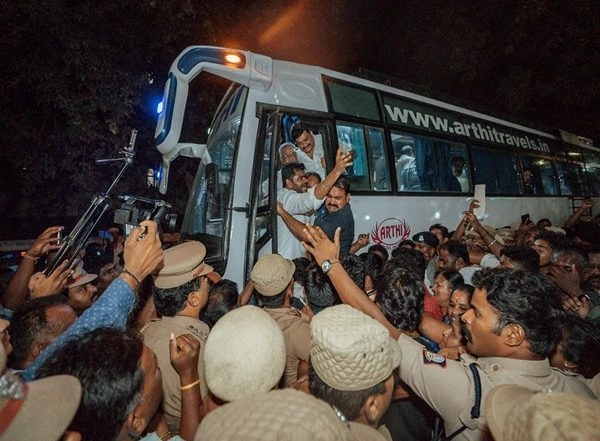 India News | Tamil Nadu: Annamalai, Others Detained While Protesting Against DMK Govt over Funeral Procession of Coimbatore Blasts' Mastermind