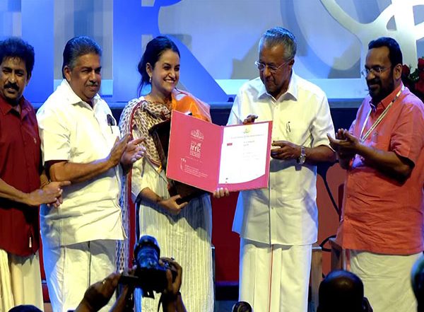Entertainment News | Payal Kapadia Receives Spirit of Cinema Award at Kerala Film Festival