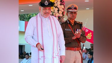 India News | Amit Shah Inaugurates Residential Complex for BSF Personnel at Agartala Land Port