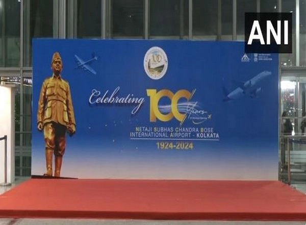 India News | Kolkata's Netaji Subhas Chandra Bose International Airport Decked Up to Mark Its Centenary Today