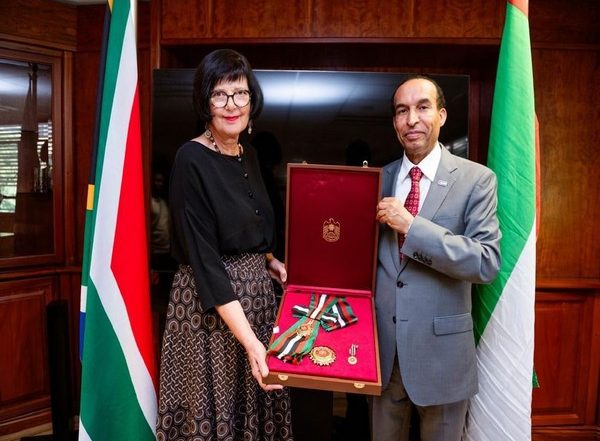World News | UAE President Confers Zayed the Second Medal on Minister of Transport of South Africa