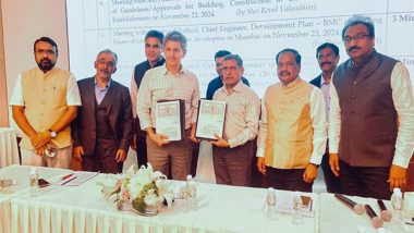 Business News | CREDAI-MCHI and MAHAPREIT Sign MoU to Assess Air Emissions and Develop Roadmap for Decarbonization in the Construction Industry