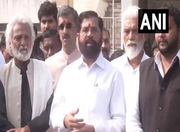 India News | Eknath Shinde Pays Tribute to B.R. Ambedkar at Dikshabhoomi, Highlights His Role in Uplifting Dalits