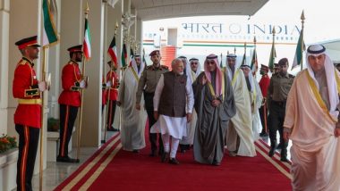 World News | PM Modi Arrives in Kuwait, Says Visit Will Strengthen Bilateral Friendship Across Various Sectors