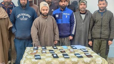 India News | J&K Police Cyber Cell Recover 30 Smartphones in Kulgam