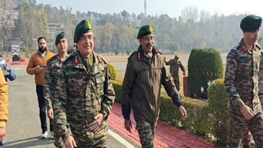 India News | Lt Gen Navin Sachdeva Visits Rajouri, Highlights Civil-military Collaboration, Operational Preparedness