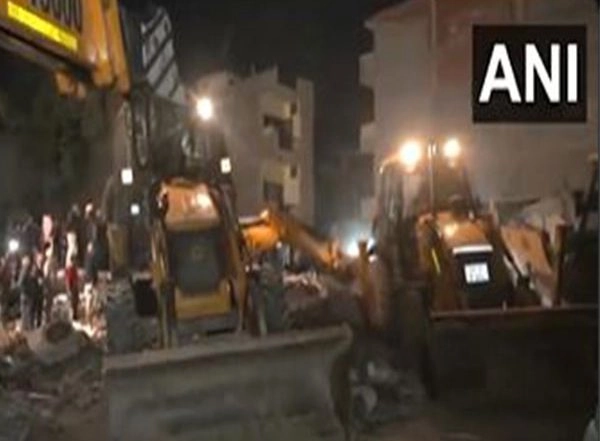 India News | Multi-storey Building Collapses in Punjab's Mohali