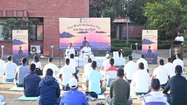 World News | Indian Embassy in Kathmandu Organises Meditation Program to Mark Inaugural World Meditation Day