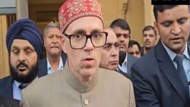 India News | J-K CM Omar Abdullah Cancels Visit to Jammu Amid Cold Spell in Kashmir