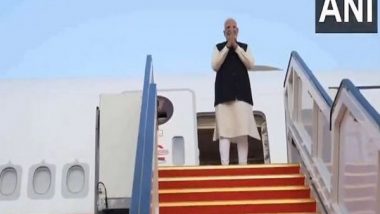 World News | PM Modi Concludes Two-day Visit to Kuwait, Departs for New Delhi