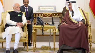 World News | PM Modi, Kuwaiti PM Welcome Enhancement of Bilateral Ties to 'Strategic Partnership'