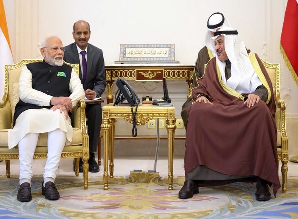 World News | PM Modi, Kuwaiti PM Welcome Enhancement of Bilateral Ties to 'Strategic Partnership'