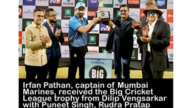 Business News | Big Cricket League: Grand Finale - Mumbai Marines Clinch Victory Over Southern Spartans