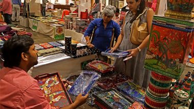 Business News | Where Craft Meets Culture: Jaya Jaitly's 39th Dastkari Haat Bazaar Celebrates Artisans and Heritage