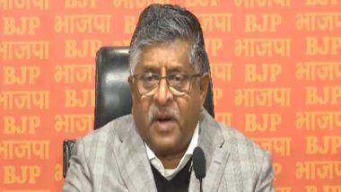 India News | BJP's Ravi Shankar Prasad Slams Congress for Hypocrisy on Ambedkar's Legacy and SC/ST Protection