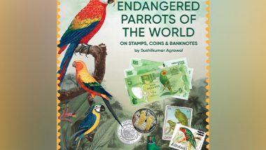 Business News | Mintage World Unveils Coffee Table Book: 'Endangered Parrots of the World on Stamps, Coins and Banknotes