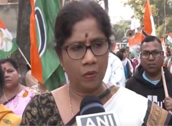 India News | TMC Hold Protest over Remarks Against Ambedkar in Bengal