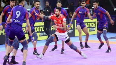 Sports News | PKL: Dabang Delhi KC Confirm 2nd Place on Table After 14-point Victory over Gujarat Giants in Record-breaking Performance