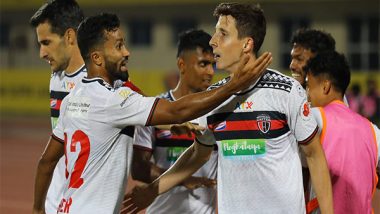 Sports News | ISL: Goal Fest in Hyderabad as NorthEast United FC Take Spoils with 5-2 Win Against Hyderabad FC