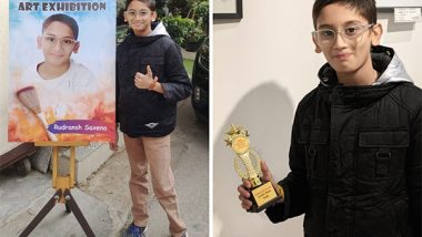 Business News | Art Life Gallery Hosts Inaugural Exhibition by 11-Year-Old Prodigy Rudransh Saxena