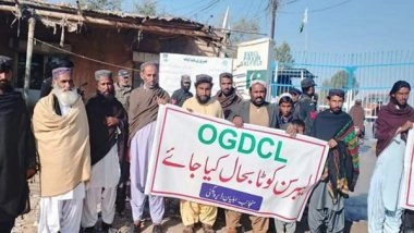 World News | Pakistan: Dera Bugti Employees Protest Against OGDCL over 12-yr Delay in Labour Son Quota Recruitment