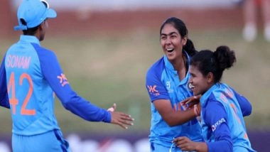 Sports News | India Named 15-member Squad for Upcoming U19 Women's T20 World Cup
