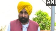 India News | Centre Should Abandon Old Stubborness, Open Way for Talks with Farmers Organization: Punjab CM Bhagwant Mann