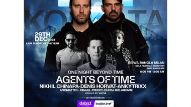 Business News | Agents of Time Make Their Debut in Kolkata, East India, with Reverb & RTI