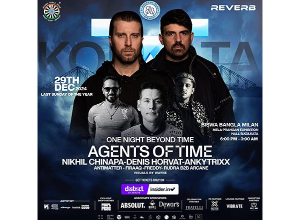 Business News | Agents of Time Make Their Debut in Kolkata, East India, with Reverb & RTI