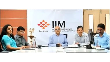 Business News | IIM Visakhapatnam, TimesPro Welcome Winter Intake of Executive MBA Programme